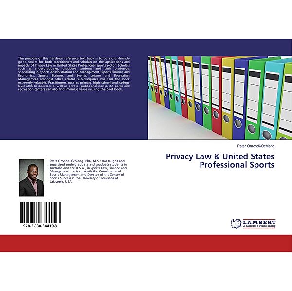 Privacy Law & United States Professional Sports, Peter Omondi-Ochieng