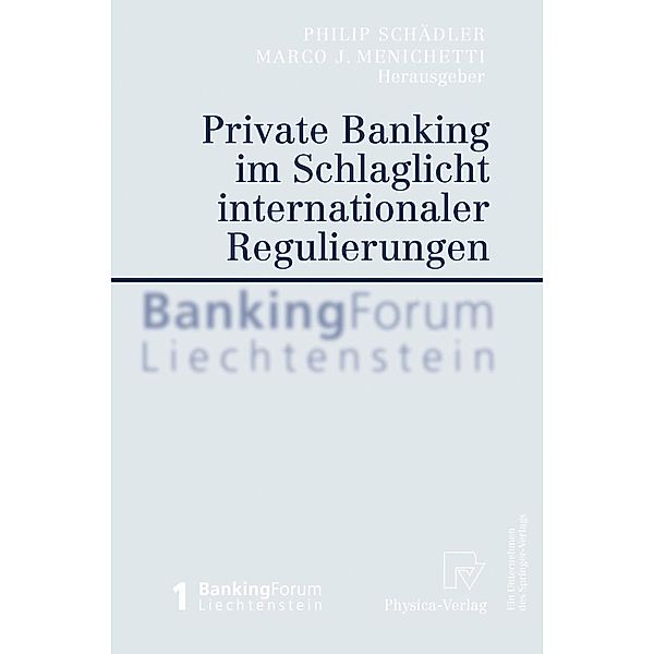 Private Banking Im Schlaglicht Internationaler Regulierungen