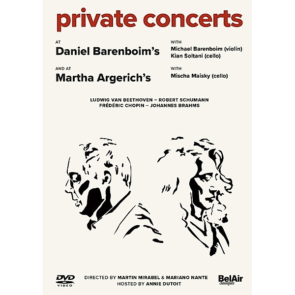 Private Concerts At D.Barenboim'S & M.Argerich'S, Barenboim, Soltani, Argerich, Maisky