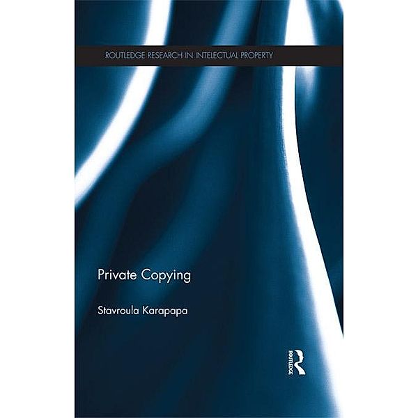 Private Copying, Stavroula Karapapa