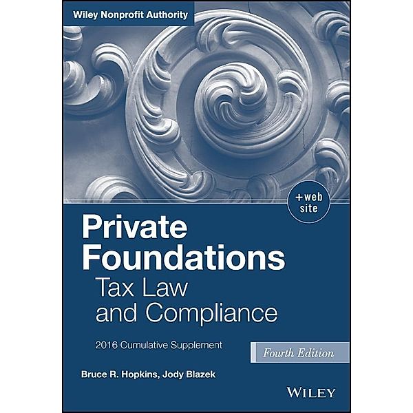 Private Foundations, Bruce R. Hopkins, Jody Blazek