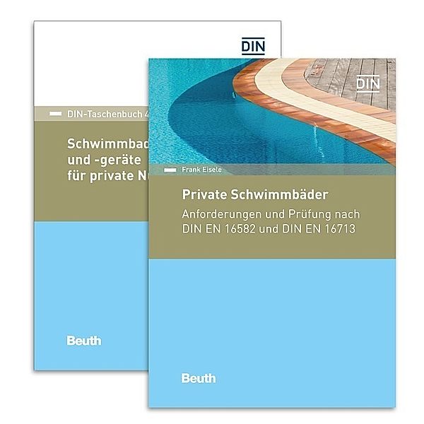 Private Schwimmbäder, Schwimmbadanlagen und -geräte, 2 Bde., Frank Eisele