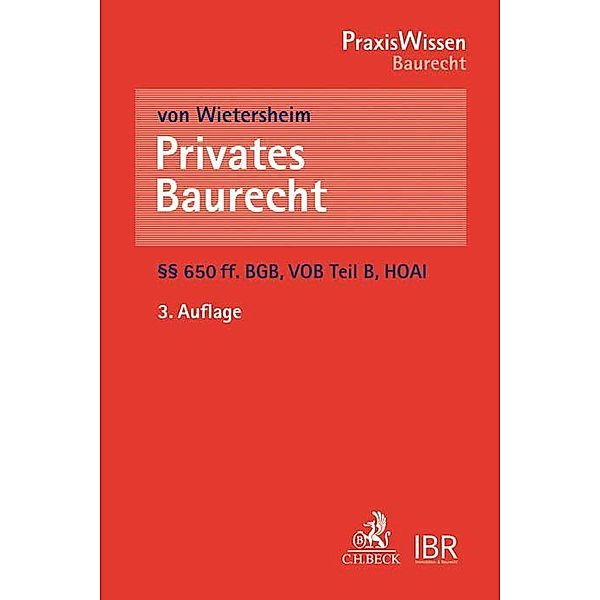 Privates Baurecht, Mark von Wietersheim