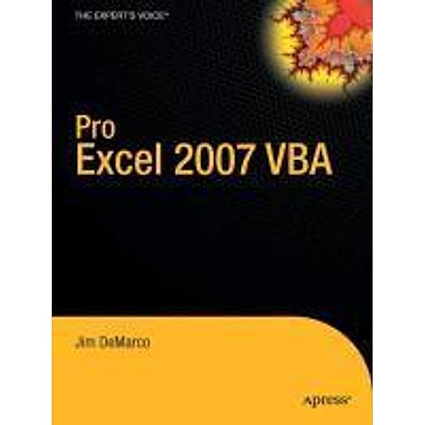 Pro Excel 2007 VBA, Jim DeMarco