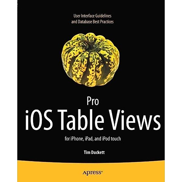 Pro iOS Table Views, Tim Duckett