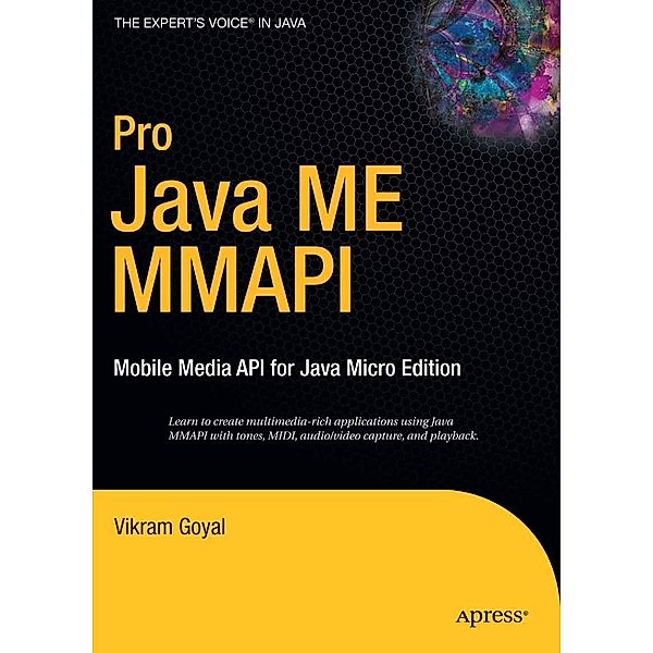 Pro Java ME MMAPI, Vikram Goyal