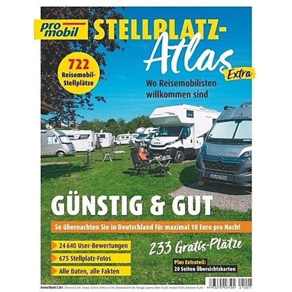 pro mobil Stellplatz Atlas Spezial