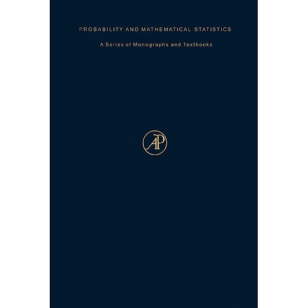 Probability Algebras and Stochastic Spaces, Demetrios A. Kappos