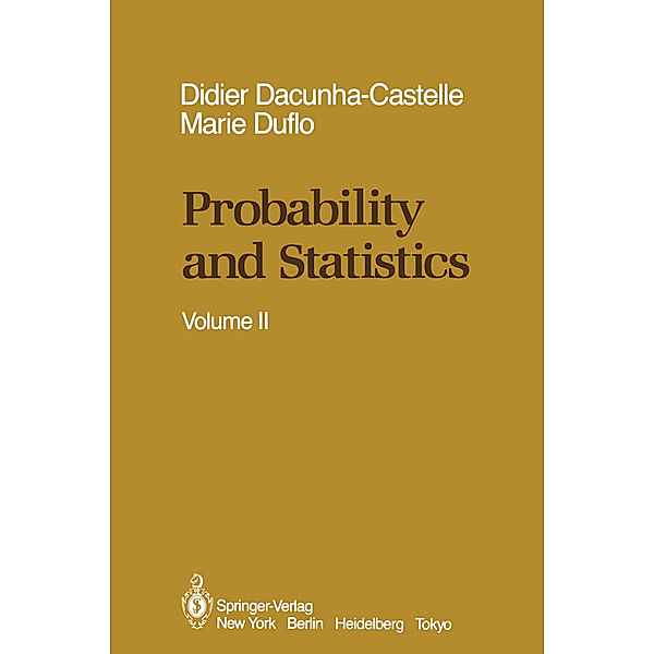 Probability and Statistics, Didier Dacunha-Castelle, Marie Duflo