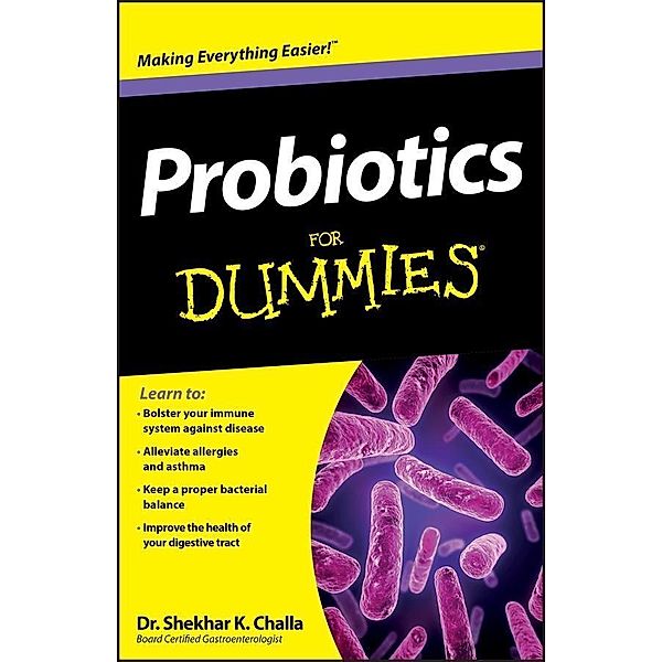 Probiotics For Dummies, Shekhar Challa