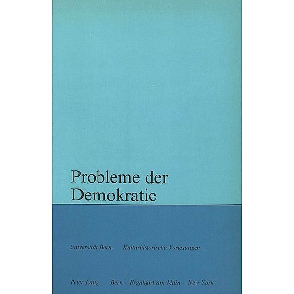 Probleme der Demokratie