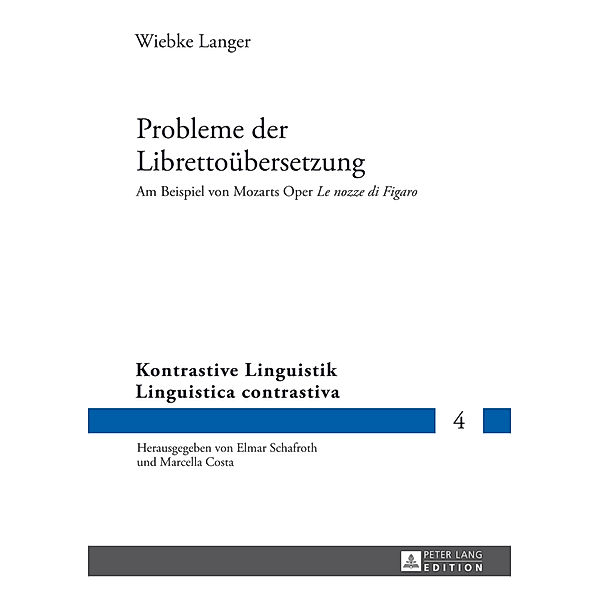 Probleme der Librettoübersetzung, Wiebke Langer