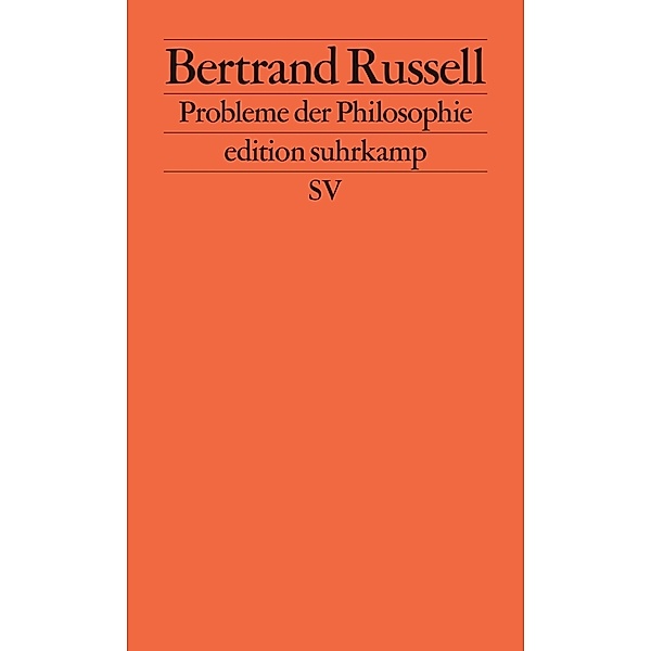 Probleme der Philosophie, Bertrand Russell