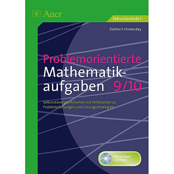 Problemorientierte Mathematikaufgaben 9/10, m. 1 CD-ROM, Dietrich Hinkeldey