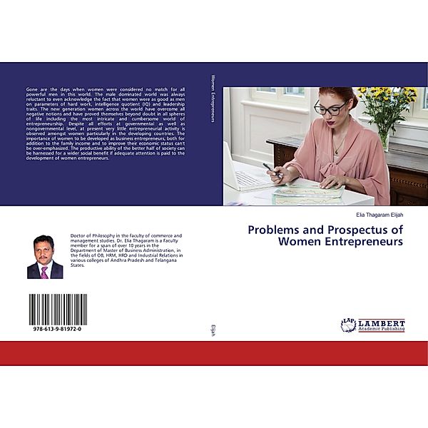 Problems and Prospectus of Women Entrepreneurs, Elia Thagaram Elijah