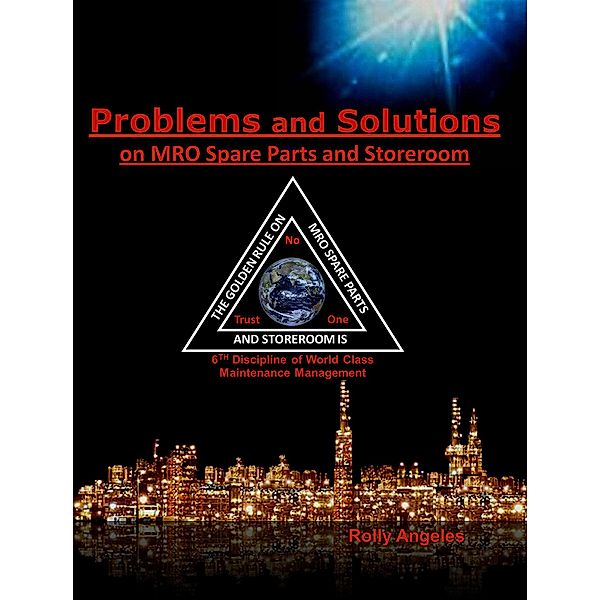Problems and Solutions on MRO Spare Parts and Storeroom 6th Discipline of World Class Maintenance  Management (1, #5) / 1, Rolly Angeles