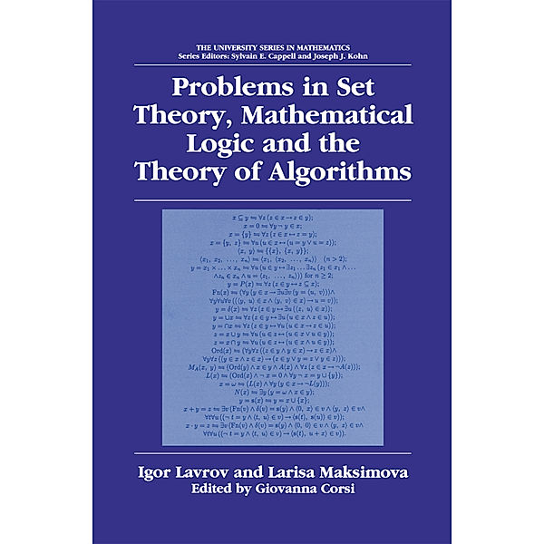 Problems in Set Theory, Mathematical Logic and the Theory of Algorithms, Igor Lavrov, Larisa Maksimova