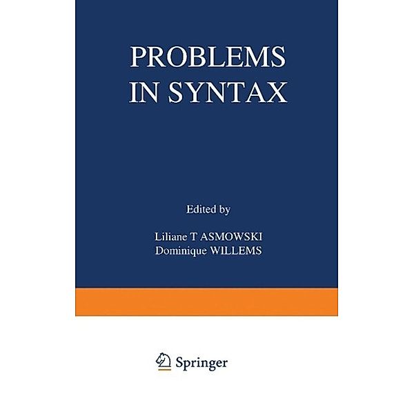 Problems in Syntax / Studies in Language