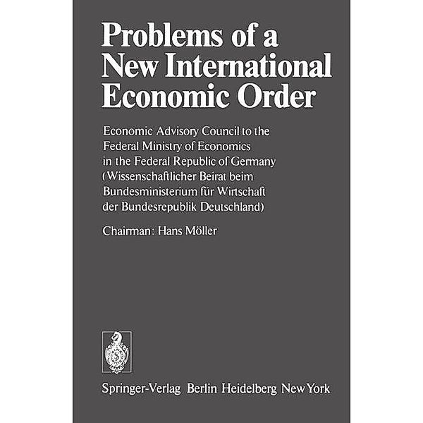 Problems of a New International Economic Order
