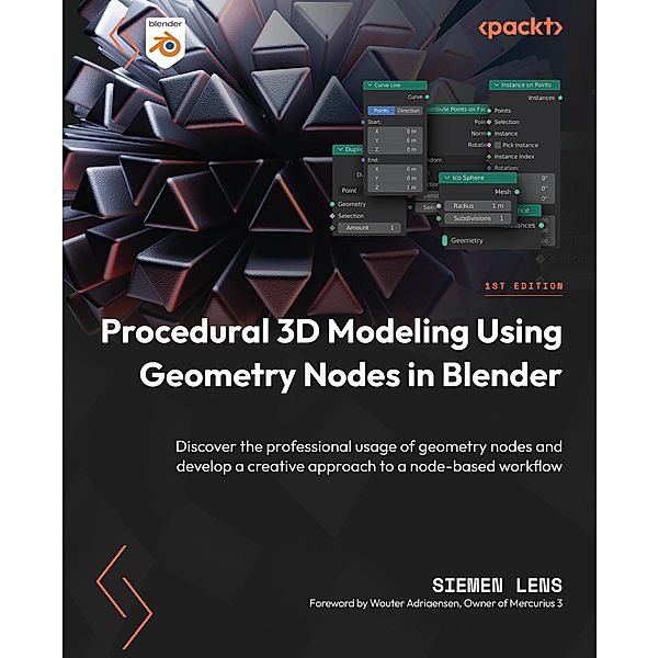 Procedural 3D Modeling Using Geometry Nodes in Blender, Siemen Lens