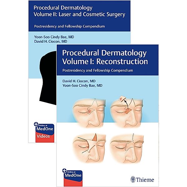Procedural Dermatology, Set Volume 1 and Volume 2