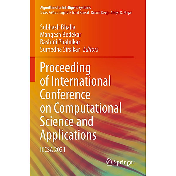 Proceeding of International Conference on Computational Science and Applications