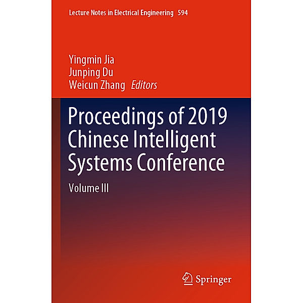 Proceedings of 2019 Chinese Intelligent Systems Conference