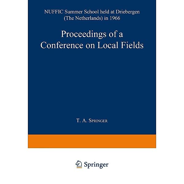 Proceedings of a Conference on Local Fields