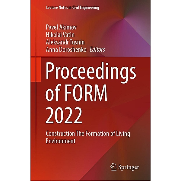 Proceedings of FORM 2022 / Lecture Notes in Civil Engineering Bd.282