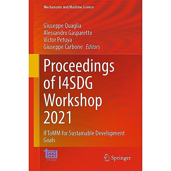Proceedings of I4SDG Workshop 2021 / Mechanisms and Machine Science Bd.108