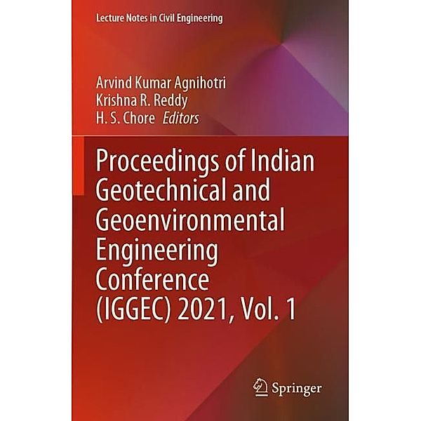 Proceedings of Indian Geotechnical and Geoenvironmental Engineering Conference (IGGEC) 2021, Vol. 1