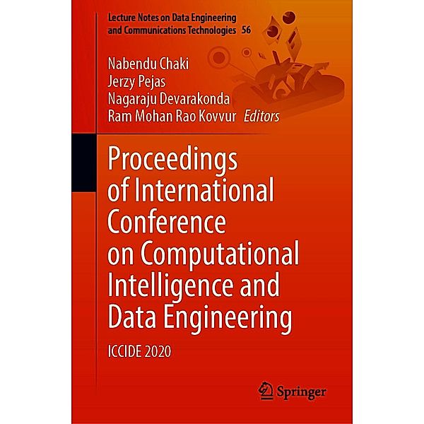 Proceedings of International Conference on Computational Intelligence and Data Engineering / Lecture Notes on Data Engineering and Communications Technologies Bd.56