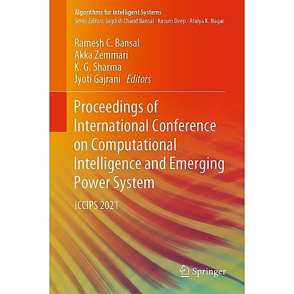 Proceedings of International Conference on Computational Intelligence and Emerging Power System / Algorithms for Intelligent Systems