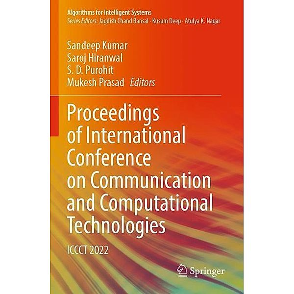 Proceedings of International Conference on Communication and Computational Technologies