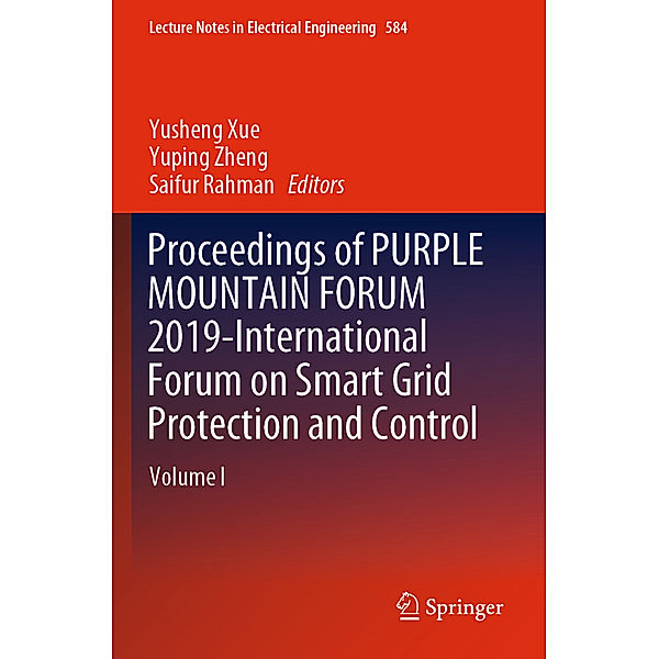 Proceedings of PURPLE MOUNTAIN FORUM 2019-International Forum on Smart Grid Protection and Control