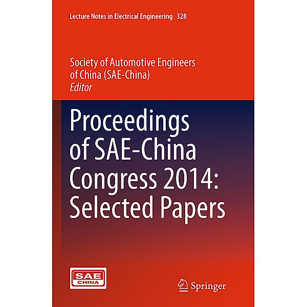 Proceedings of SAE-China Congress 2014: Selected Papers