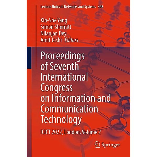 Proceedings of Seventh International Congress on Information and Communication Technology / Lecture Notes in Networks and Systems Bd.448