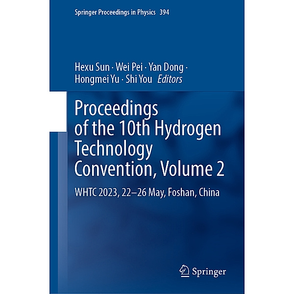 Proceedings of the 10th Hydrogen Technology Convention, Volume 2