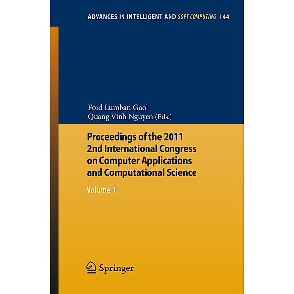 Proceedings of the 2011 2nd International Congress on Computer Applications and Computational Science