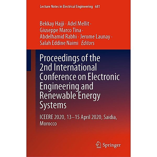 Proceedings of the 2nd International Conference on Electronic Engineering and Renewable Energy Systems / Lecture Notes in Electrical Engineering Bd.681