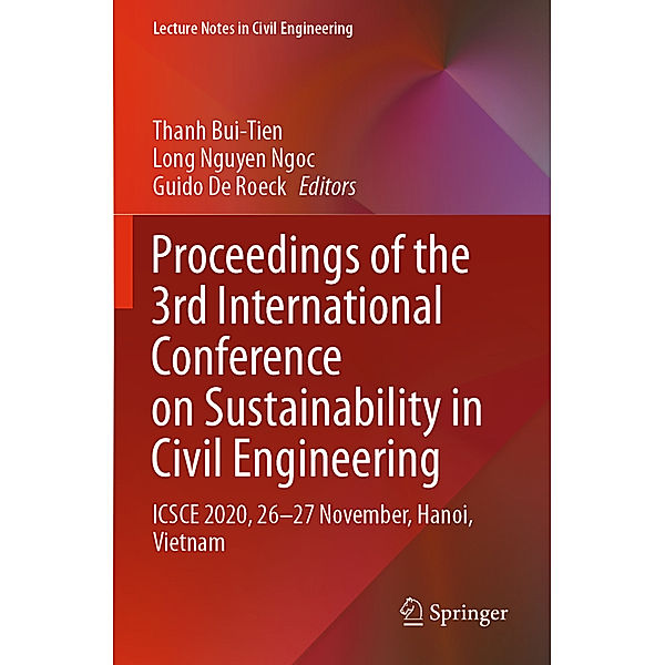 Proceedings of the 3rd International Conference on Sustainability in Civil Engineering