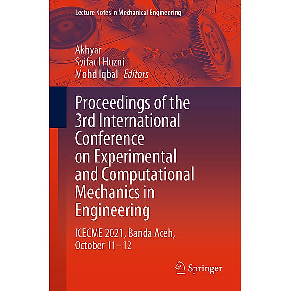 Proceedings of the 3rd International Conference on Experimental and Computational Mechanics in Engineering