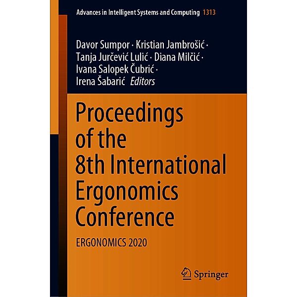 Proceedings of the 8th International Ergonomics Conference / Advances in Intelligent Systems and Computing Bd.1313