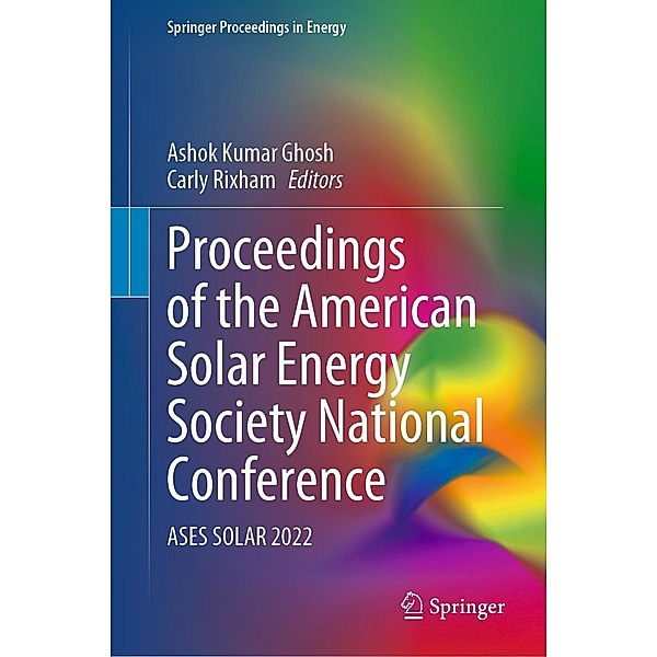 Proceedings of the American Solar Energy Society National Conference / Springer Proceedings in Energy
