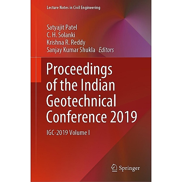 Proceedings of the Indian Geotechnical Conference 2019 / Lecture Notes in Civil Engineering Bd.133