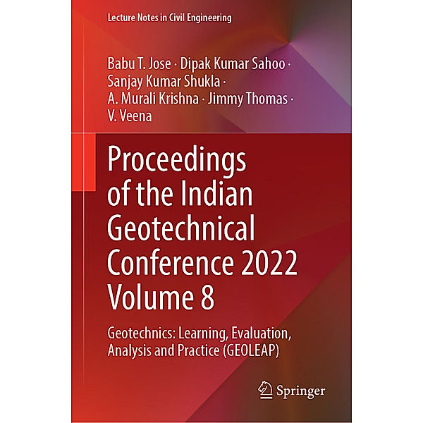 Proceedings of the Indian Geotechnical Conference 2022 Volume 8