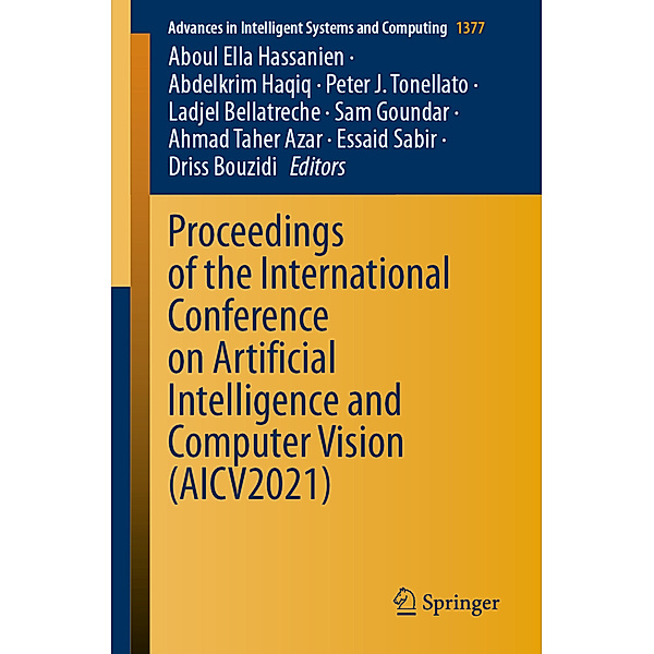 Proceedings of the International Conference on Artificial Intelligence and Computer Vision (AICV2021)