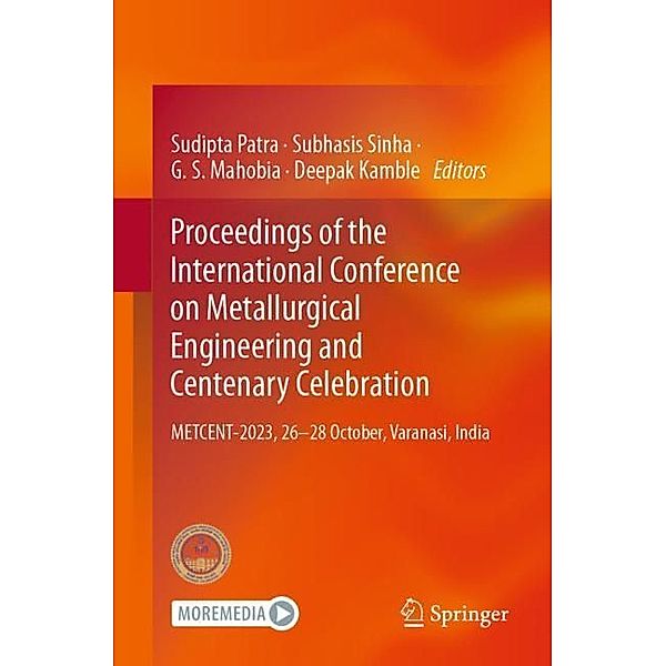 Proceedings of the International Conference on Metallurgical Engineering and Centenary Celebration