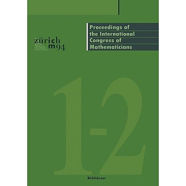 Proceedings of the International Congress of Mathematicians, 2 Teile