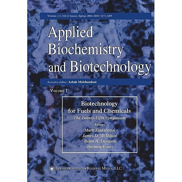 Proceedings of the Twenty-Fifth Symposium on Biotechnology for Fuels and Chemicals Held May 4-7, 2003, in Breckenridge, CO / ABAB Symposium